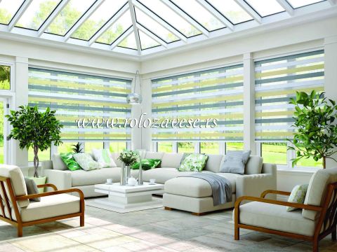 Šarene zebra zavese vam dozvoljavaju da vaš prostor opremite u jednom veoma pozitivnom ambijentu.