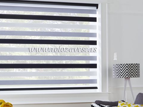 Zebra zavese za dečije sobe se mogu naručiti u različitim bojama i šarama.