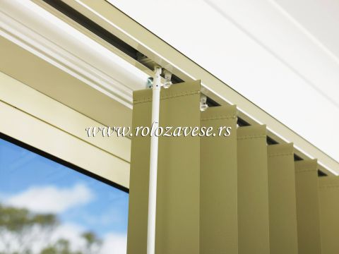 Izgled sistema trakastih zavese je veoma unikatan, kvalitetan i napravljen od aluminijuma.