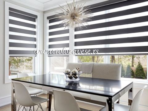 Iskoristite jednostavnost i kvalitet zebra zavesa koje se mogu postaviti u vašu kancelariju.