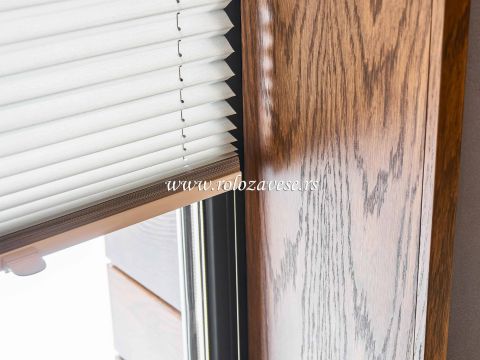 Plise zavese možemo proizvesti za PVC ali aluminijumske prozore.