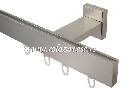 INOX garnišne za zid možete poručiti u metalik ili mat sivoj boji.