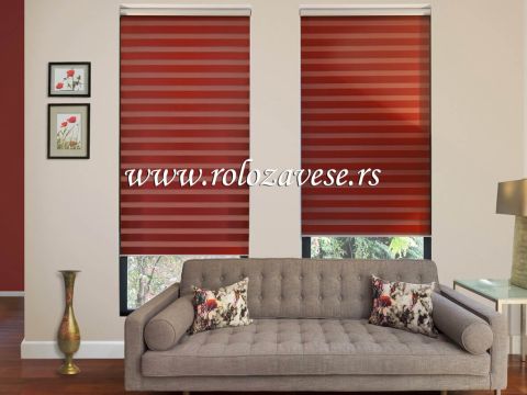 Postoji opcija stavljana maske na sve naše modele zebra zavesa.